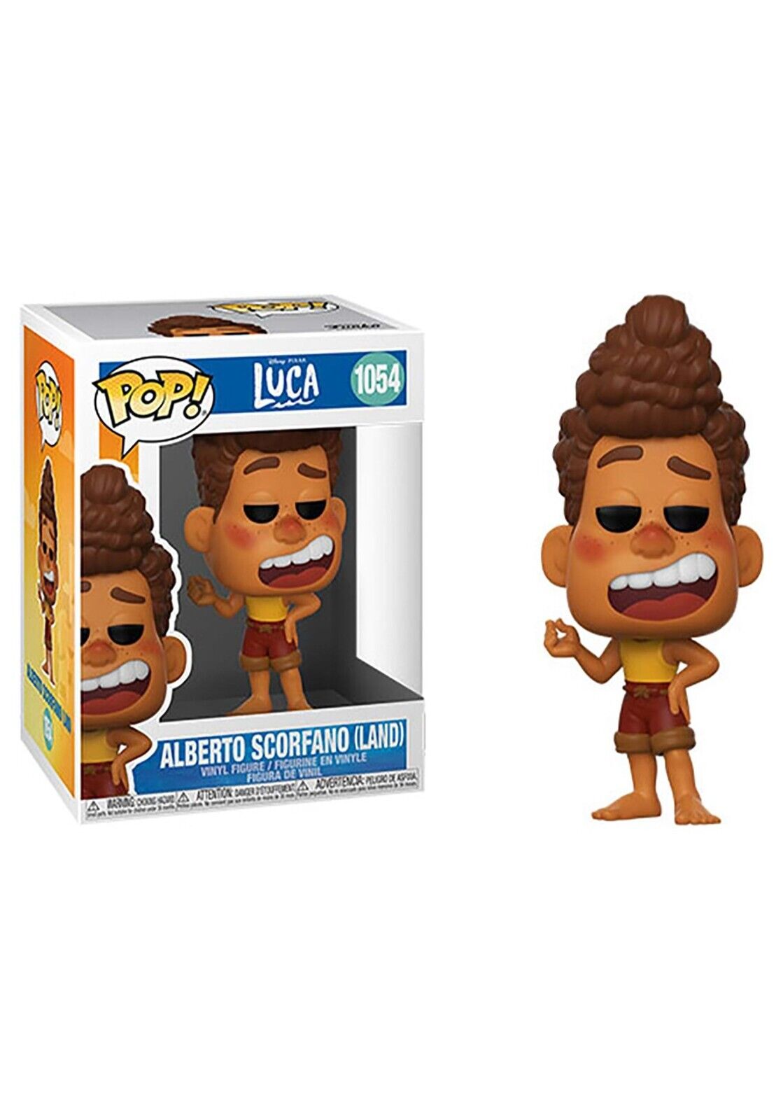 Disney Luca - Alberto Scorfano Funko Pop! Vinyl Figure – Tall Man Toys &  Comics