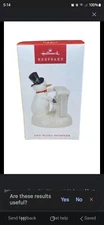 2023 HALLMARK Sing Along SHOWMAN SNOWMAN PIANO Sound Light Motion Jingle Pal