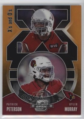 2020 Contenders Optic Orange Prizm 29/50 Kyler Murray Patrick Peterson #XO1 0bg8