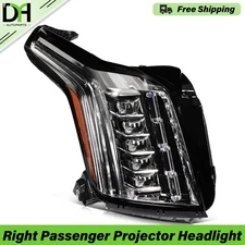 Right Full LED DRL Headlight W/Module&Bulb For Escalade ESV Premium 6.2L 2015-20