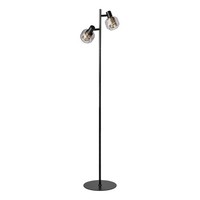 Stehleuchte Metall Glas Verstellbar Osram E14 Wohnzimmer H:140 Cm Stehlampe BüRo