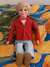 RARO Actualización de Lujo WILLIE TALK - 27" Maniquí Ventrílocuo con Pelo y Ojos en Movimiento