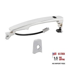 Chrome Front Driver Side Door Handle w/Key Hole