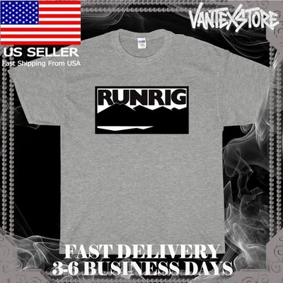 NEW SHIRT RUNRIG LOGO MEN'S T-SHIRT FUNNY AMERICAN USA SIZE S-5XL