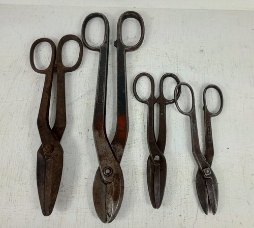 Snips di latta vintage (set di 4) 16" - Foto 6 di 9