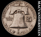 1954-D Silver Franklin Half Dollar - Scarce  Better Date  No Reserve  #M215 — photo 2