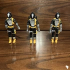 G.I.Joe Cobra BAT Lot of 3 V1 Vintage 3.75" Action Figures 1986 Hasbro ARAH
