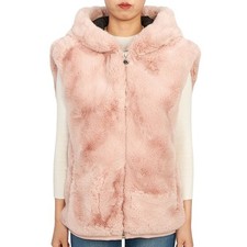 Moose Knuckles Women's Hooded Fur Vest M33LV464 1188 65801157