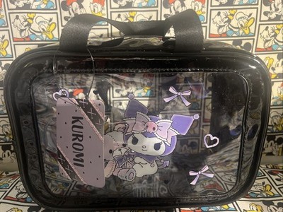 Bioworld Kuromi  20th Anniversary Makeup Travel PVC  Bag NWT