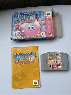 Kirby 64 Crystal Shards Nintendo N64 Video Game Authentic Tested w Box & Manual
