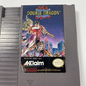 Carro probado Double Dragon II (2) The Revenge (NES Nintendo) solamente