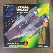 Star Wars Power of the Force A-Wing Fighter