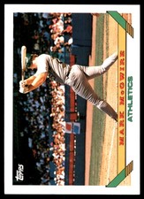 Mark McGwire 1992 Topps #100 Athletics MLB READ FREE SHIPPING AutographDen