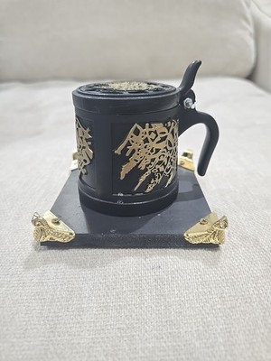 Wood Bukhour Burner for Incense Oud Dubai Oman Saudi Bahrain Arab مبخرة عود 