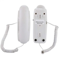 Corded Wall Phone Without Caller ID, Desktop Landline Corded Telephone for Ho...