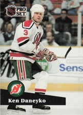 1991-92 Pro Set #139 Ken Daneyko
