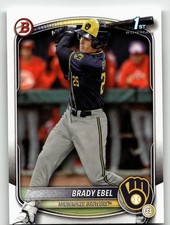 2025 Bowman Brady Ebel # BD - 194