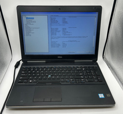 Dell Precision 7520 15.6'' i7-6820HQ 8GB RAM No SSD Quadro M2200 Workstation