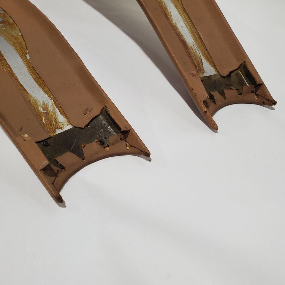 1990 Bentley Turbo R OEM PAIR B Pillar Trim