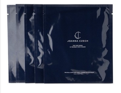 Joanna Czech The Face Mask 5-Pack   Bio-Cellulose Sheet Mask   Brand New 