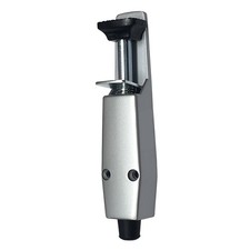 1 PCS Heavy Duty Spring Loaded Step Down Door Stopper Holder Aluminum Silver