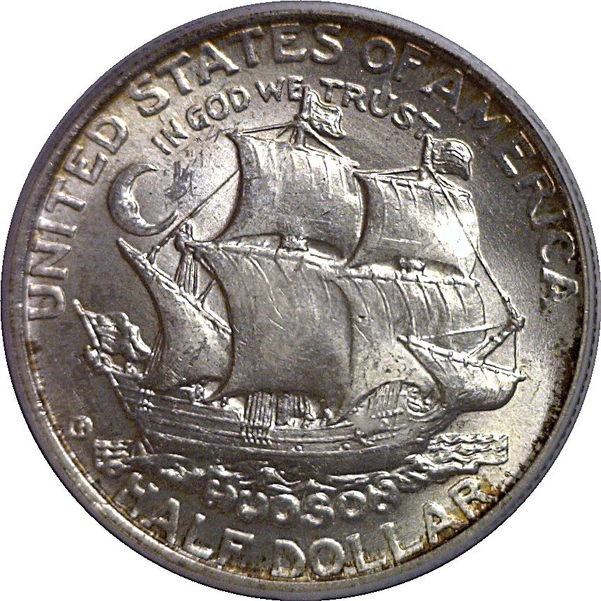 1935 Hudson Commemorative Half Dollar  PCGS MS-64 - Image 3 of 3