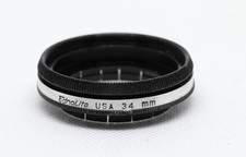 Ednalite Series 6 Filter Adapter, 34mm Slip-on