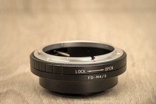 Objektivadapter FD-MFT Canon-Micro 4/3 alumin...