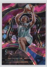 2024 Panini Select WNBA Courtside Pink Ice Prizm Teresa Edwards #230 HOF 1j87