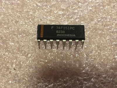 74F251PC IC MULTIPLEXER 1-FUNC 8-LINE INPUT 1-LINE OUT PLASTIC DIP (LOT OF 5)