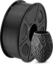 SUNLU PLA 3D Printer Filament 1.75mm, 1KG, 1000g Pla Black 