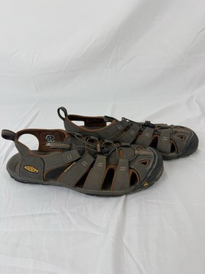 KEEN Clearwater CNX Mens Brown Outdoor Waterproof Sandals Shoes Size 12