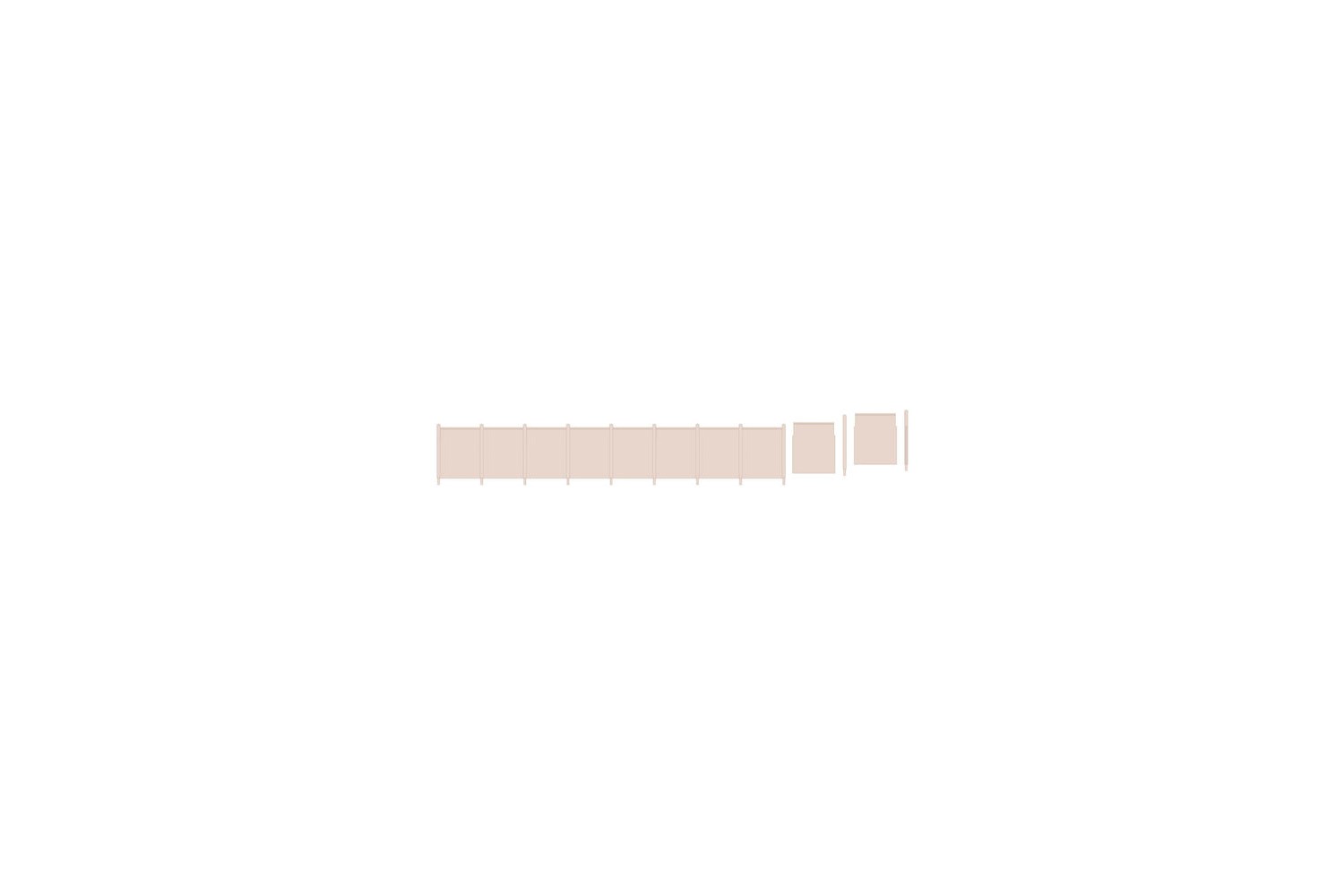 Southern Concrete Modular Fencing Panels Ratio 429 OO/HO Building & accessories - Image 7
