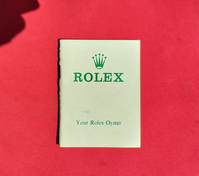 Rolex 6619 Oyster Perpetual Warranty Guarantee Booklet Manual 1973 No Serial