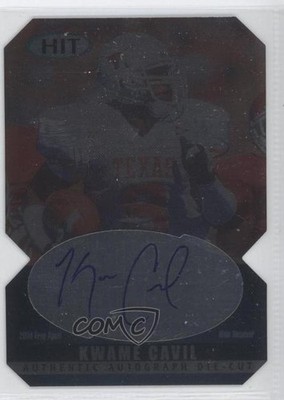 2000 SAGE Hit Emerald Die-Cut Kwame Cavil #A9 Rookie Auto RC 0q4