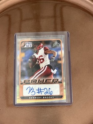 2021 PRO SET POWER AUTO KENNEDY BROOKS OU SOONER