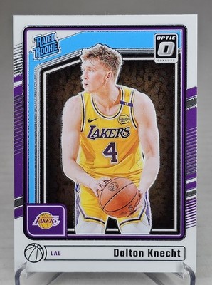 2024-25 Panini Donruss Optic Rated Rookies Dalton Knecht #256 Lakers Rookie 