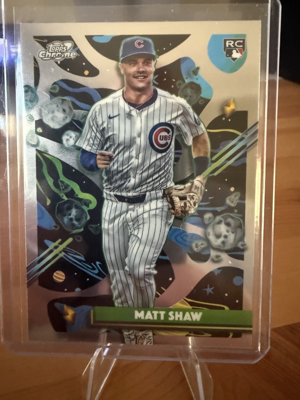 2025 Topps Cosmic Chrome - Matt Shaw #35 (RC)