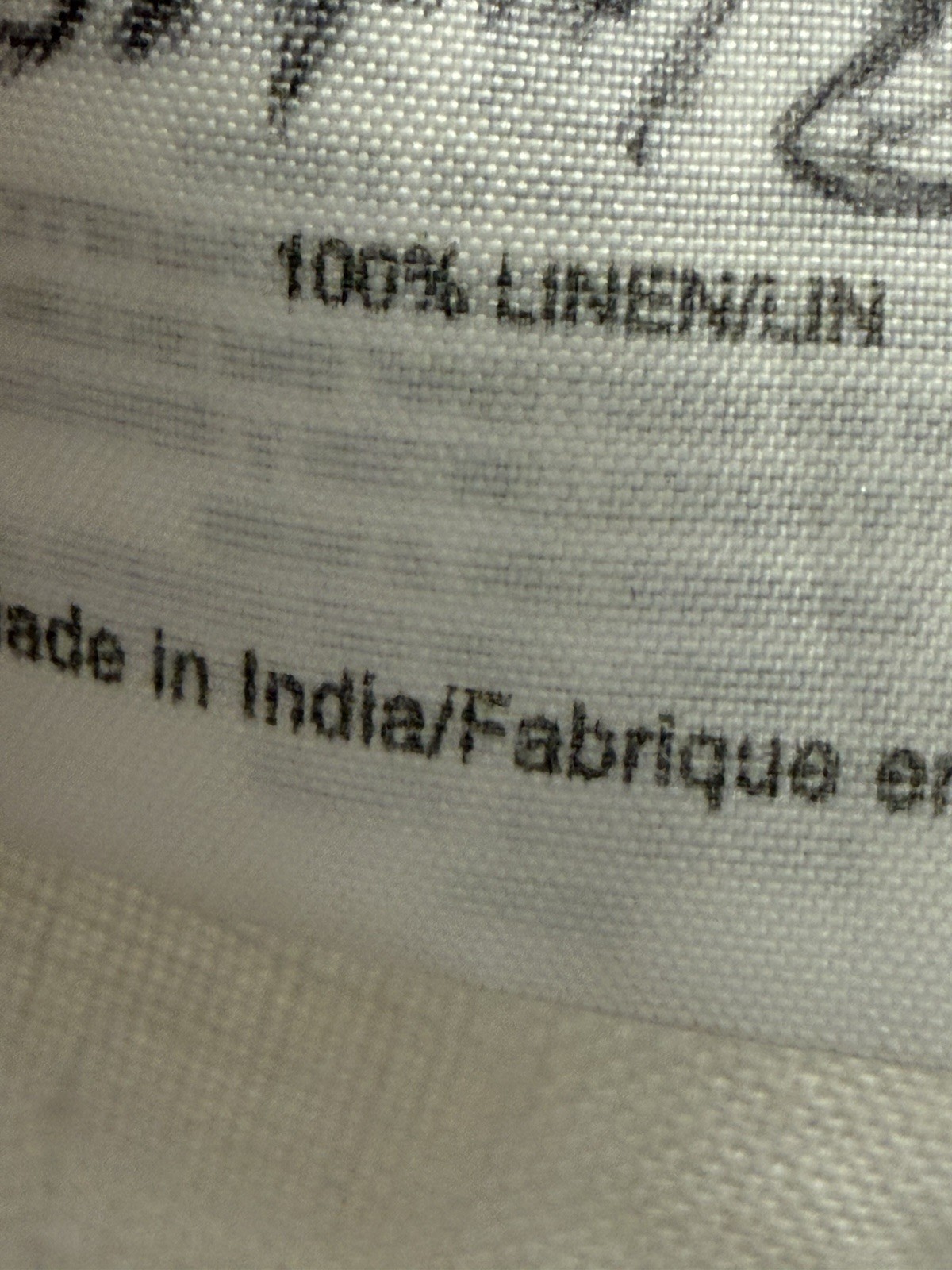 Tory Burch Women's Sleeveless Blouse 100% Linen, Size 10 thumbnail 7