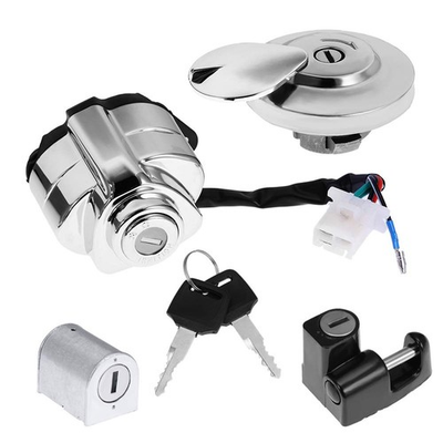 #ad #ad Ignition Switch Gas Cap Helmet Steering Lock Key Set for Honda Shadow VLX VT $32.79