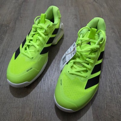 Adidas Adizero Ubersonic 5 Mens Size 8 Signal Green Black Tennis