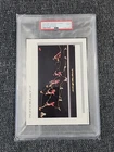 1992 NIKE POSTER CARD ART OF THE DUNK #1005 MICHAEL JORDAN CARD PSA 9 LOW POP