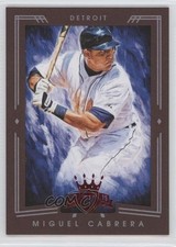 2015 Panini Diamond Kings Red Framed Miguel Cabrera #105 0f8