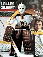 HOCKEY  PHOTO PRINT  NHL BOSTON BRUIN GILLES GILBERT
