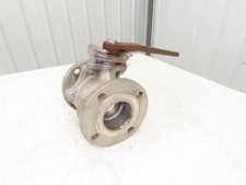 FNW 67GF Stainless Steel Ball Valve 3" Flanged ANSI 150# CF8M