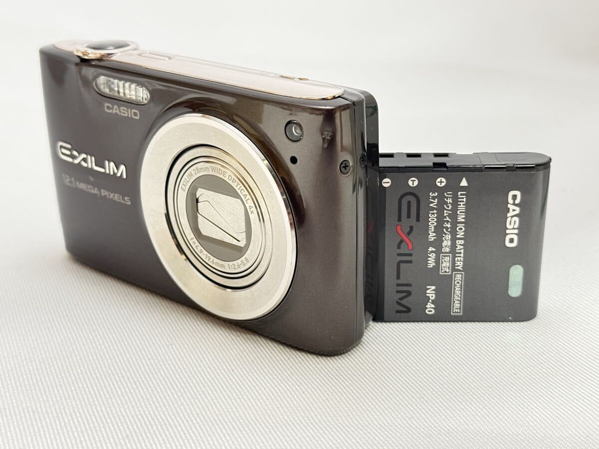 CASIO EXILIM EX-Z400BK コンパクトデジタルカメラ ブラウン CASIO EXILIM EX-Z400 Compact Digital Camera Japan Brown Tested | eBay