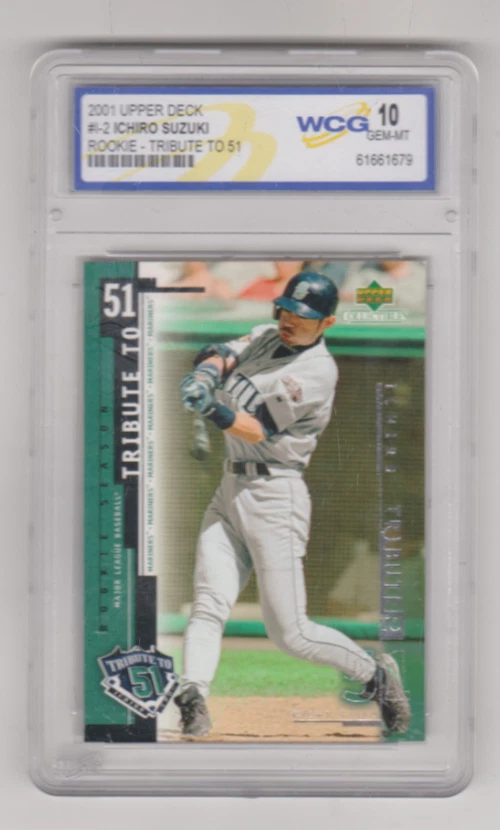 アッパーデック　ICHIRO バットカード Upper Deck Ichiro Suzuki Original Baseball Sports Trading Cards
