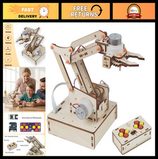 STEM Robot Arm Kit for Kids  Teens - DIY Building Engineering Toy, Science Proj
