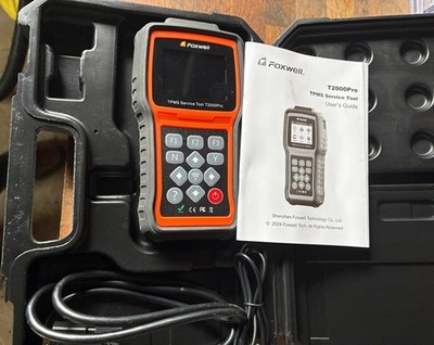 Foxwell T2000 PRO Auto Reifendruck RDKS Relearn Aktivieren Sensoren Programmieren