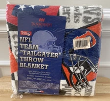 Vintage The Northwest Company New Sealed NFL Team Blanket 66”x45” All Teams